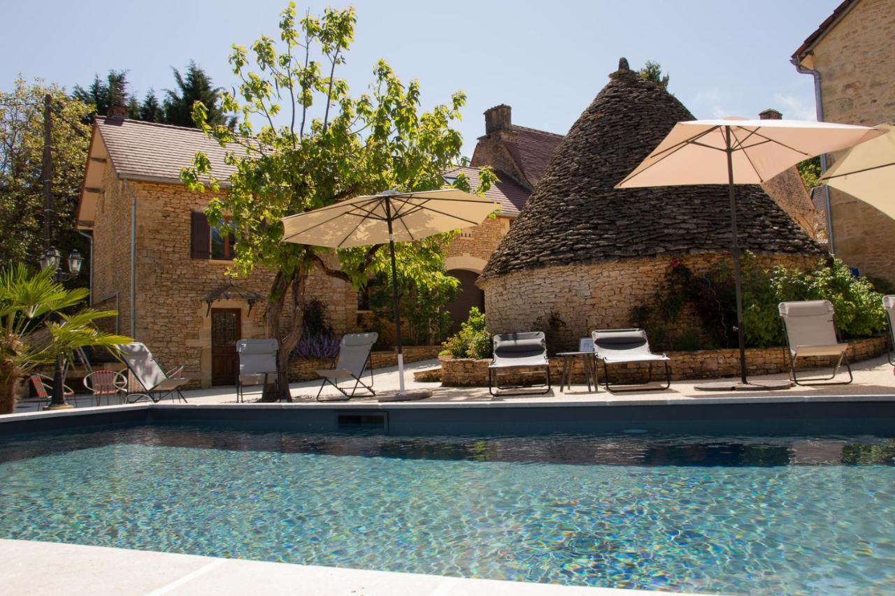Le Four à Pain, Gîte avec piscine et SPA proche Sarlat Marquay Esterno foto