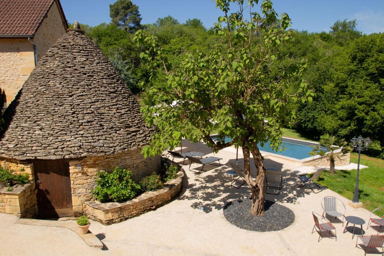 Le Four à Pain, Gîte avec piscine et SPA proche Sarlat Marquay Esterno foto